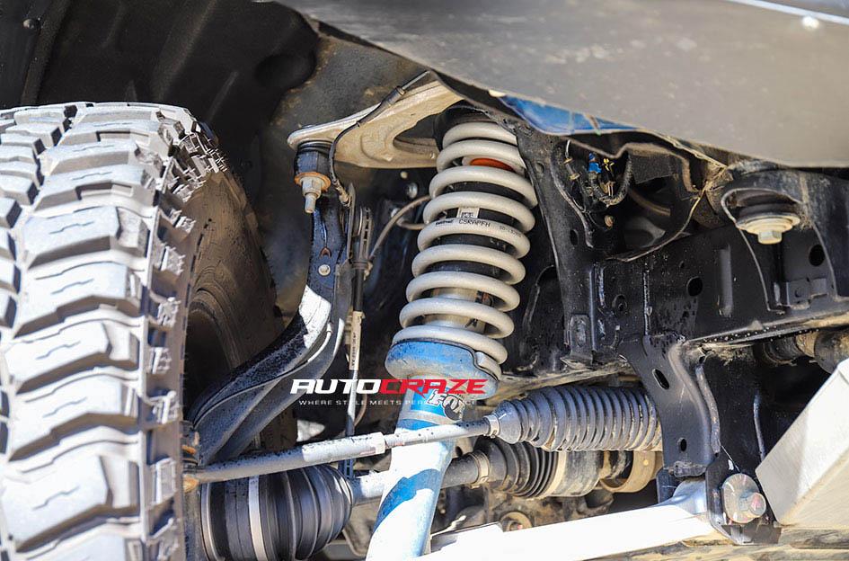 FORD RANGER RAPTOR COVERT BRONZE BLACK LIP